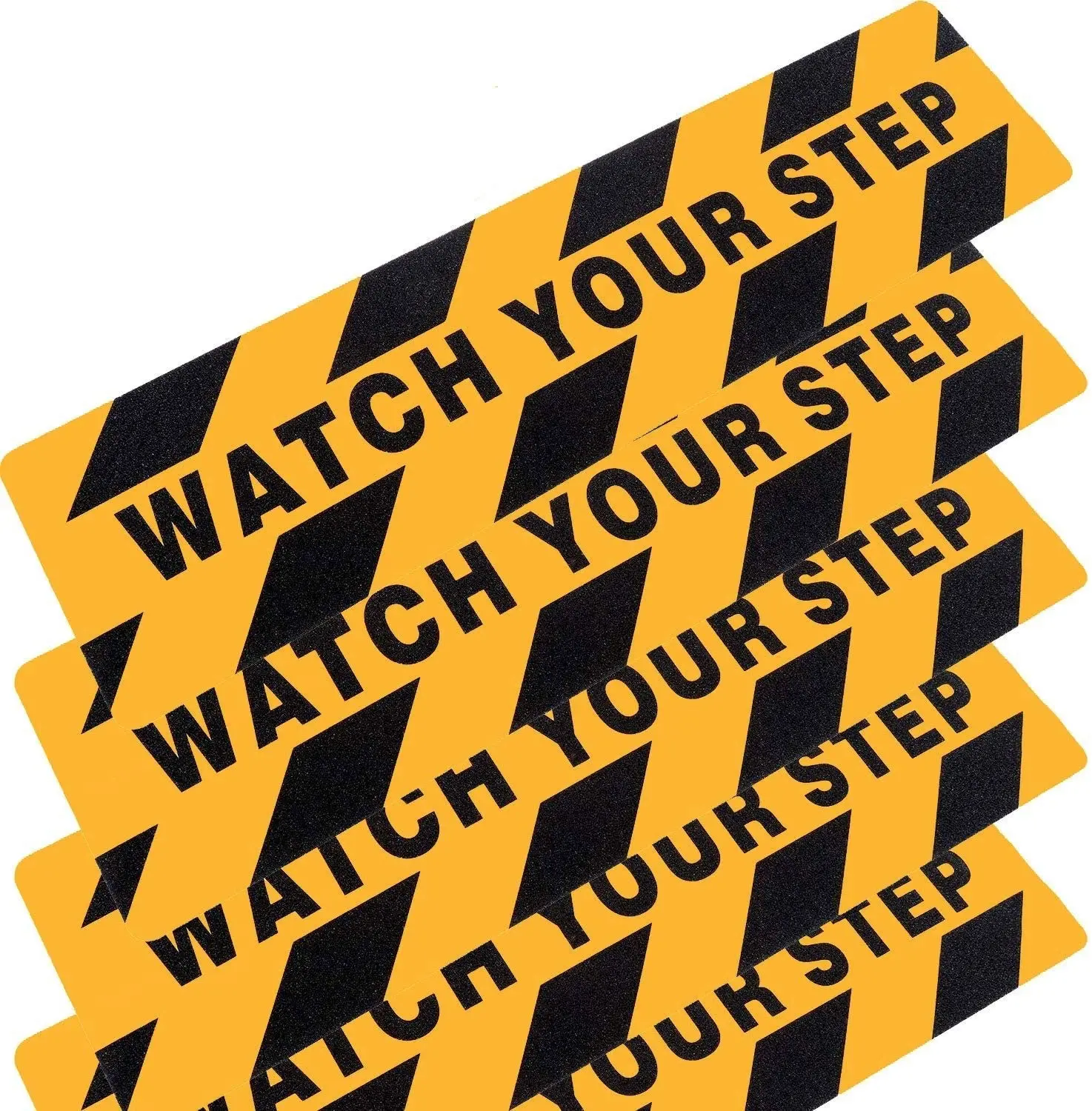 Professional Tape Manufacturer Anti Slip Warning Sign Sticker Watch Your Step Floor Tape