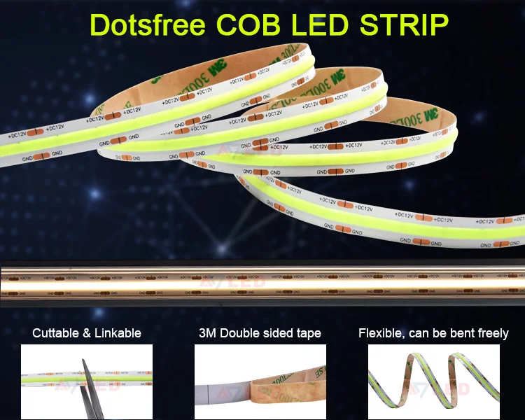 Luses led tiras de focos led backlight colour 3000k 4000k 6500k led strip light 2835