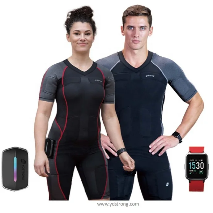 YDSTRONG 2rd Generation Wireless smart EMS electrodes Yoga massages suit for commercial fitness