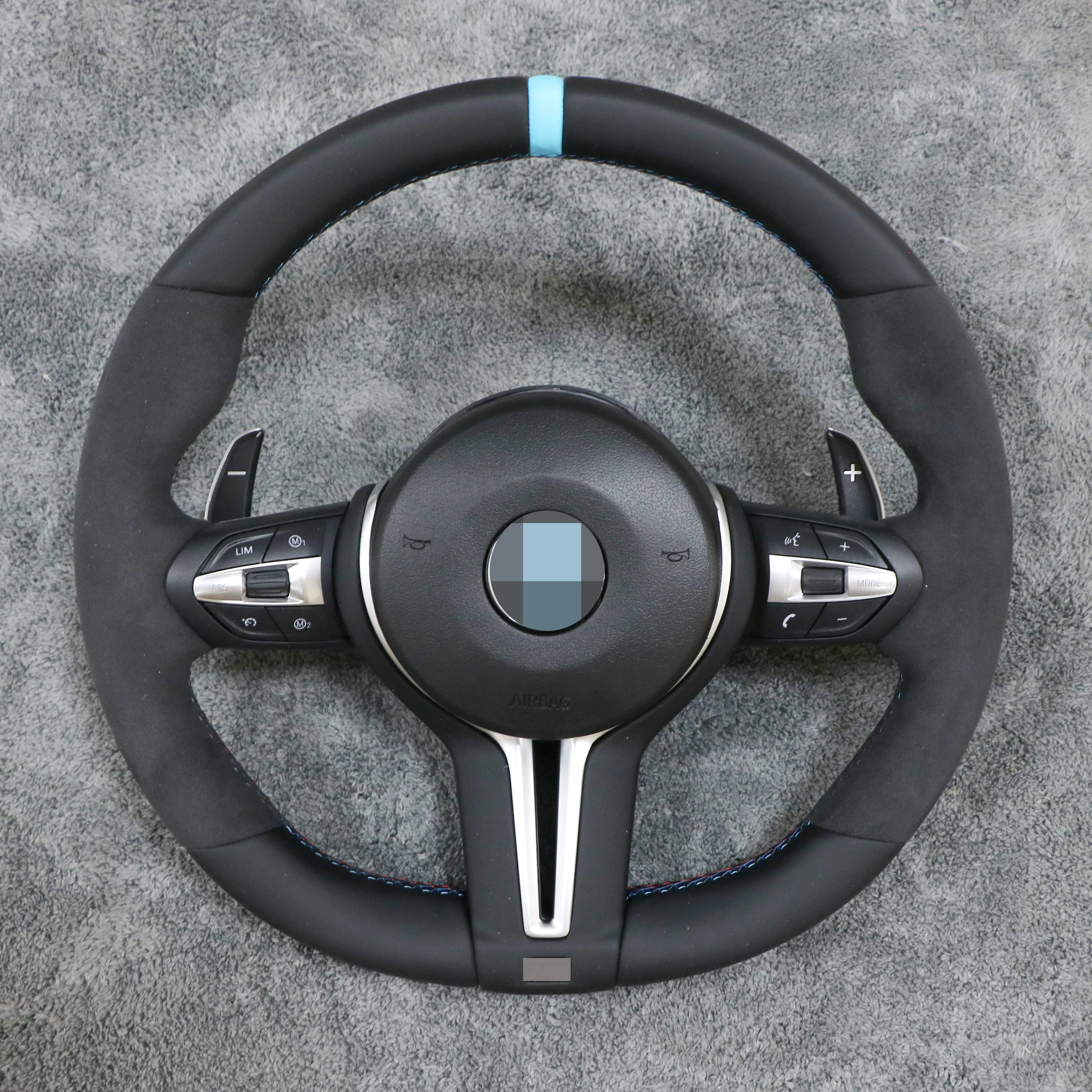 Protective M performance steering wheel alcantara leather Steering Wheel For BMW x4 f26 x5 f20 e92 m6 x4 f36 f10 x2 e92
