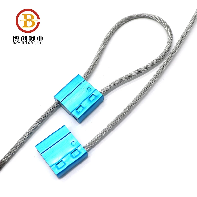 BCC204 Iso Standard Metallic Safety System Aluminium Alloy Fix Length Cable Seals