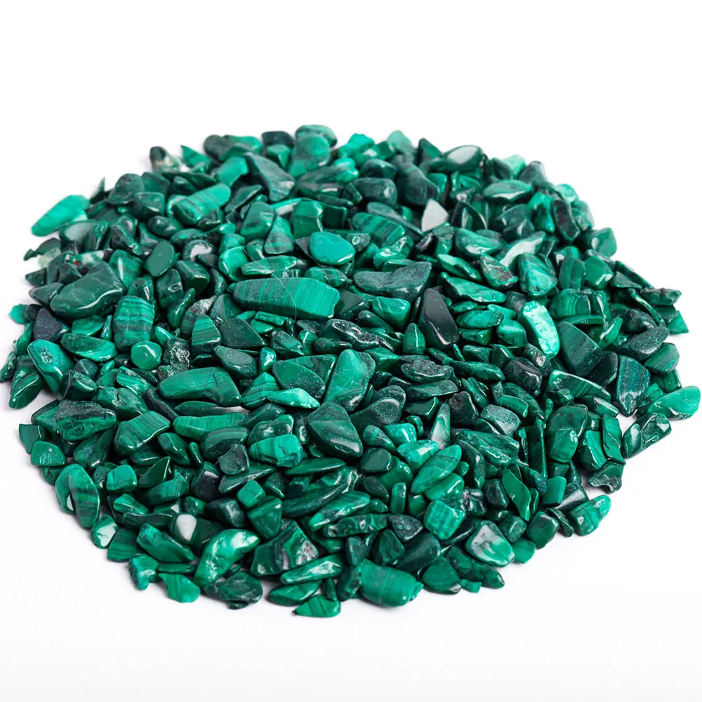 Natural Malachite Gemstone Crystal Chips Bulk Wholesale