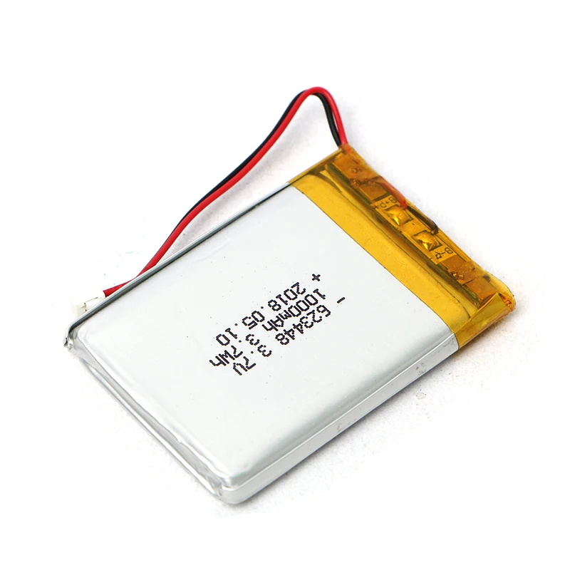 New customized 623448 3.7v lipo battery 3.7v 1000mAh lipo battery made in China