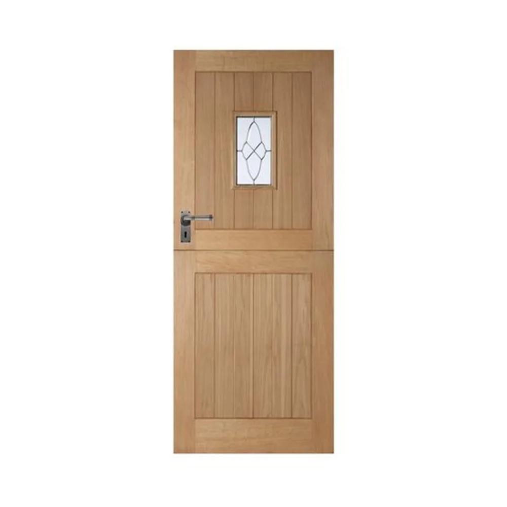 Simple Design Soundproof Plywood Composite Entry Interior Room Panel Solid Wooden House Doors