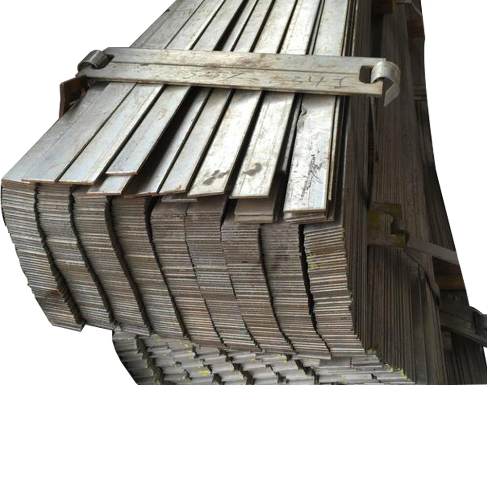 Q235 high quality hot rolled iron mild dip galvanized carbon steel metal flat plate punching flat bar steel