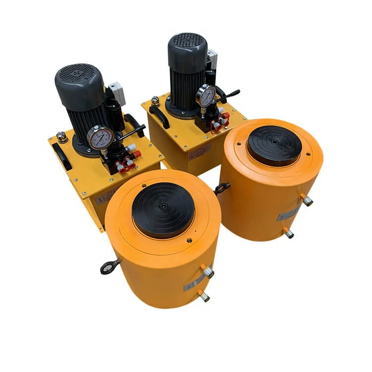 100 ton motorised system hydraulic jack