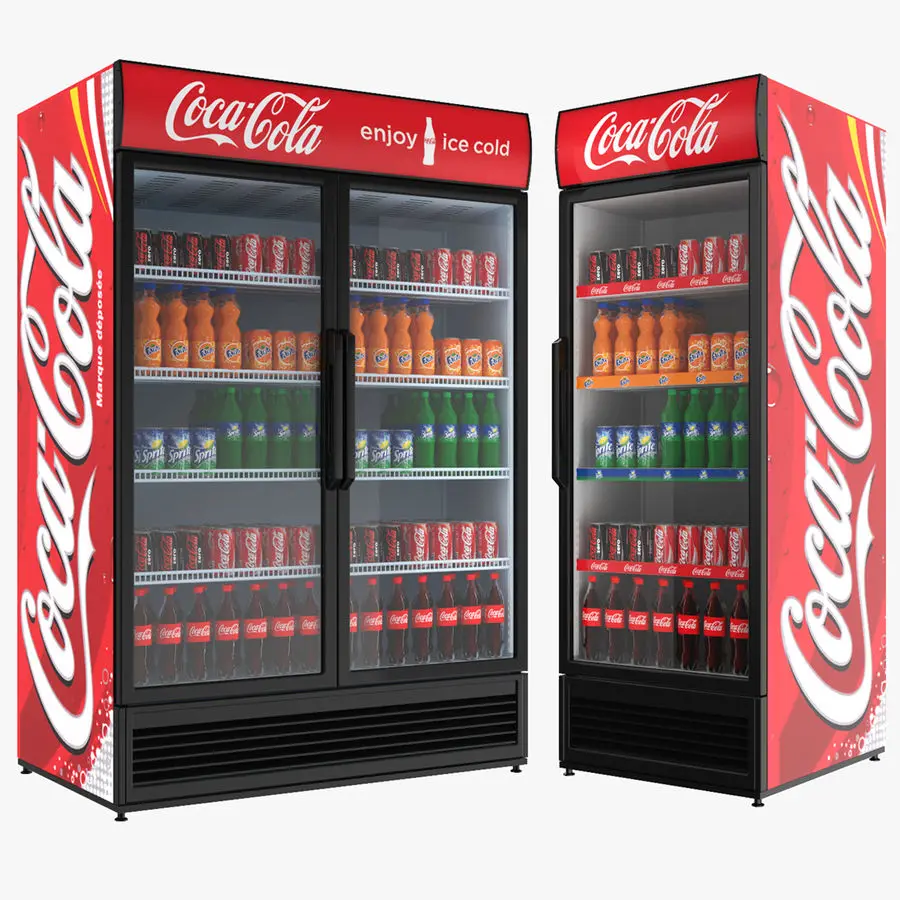  Высококачественный Вертикальный холодильник для напитков Pepsi дисплей и рекламное устройство охлаждения холодильное