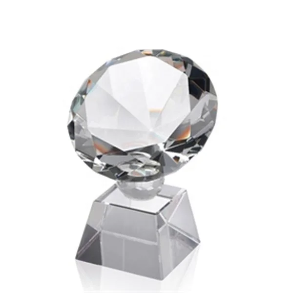 Soccer Rugby Crystal Trophy Glass Cup American Football Association Awards Crystal Award