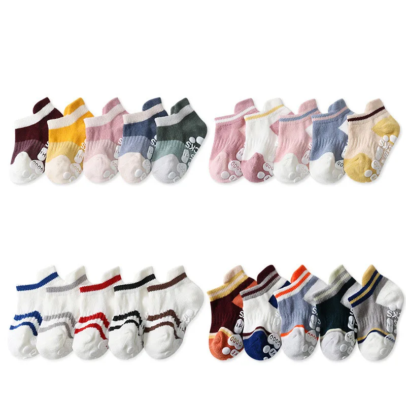 Spring autumn 3D big heel cotton baby Ankle socks cute cartoon bebes kid children trampoline Sneaker sock