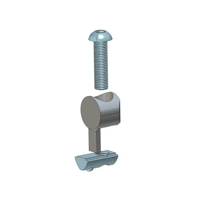 aluminum profile connector set 328.0200A.98