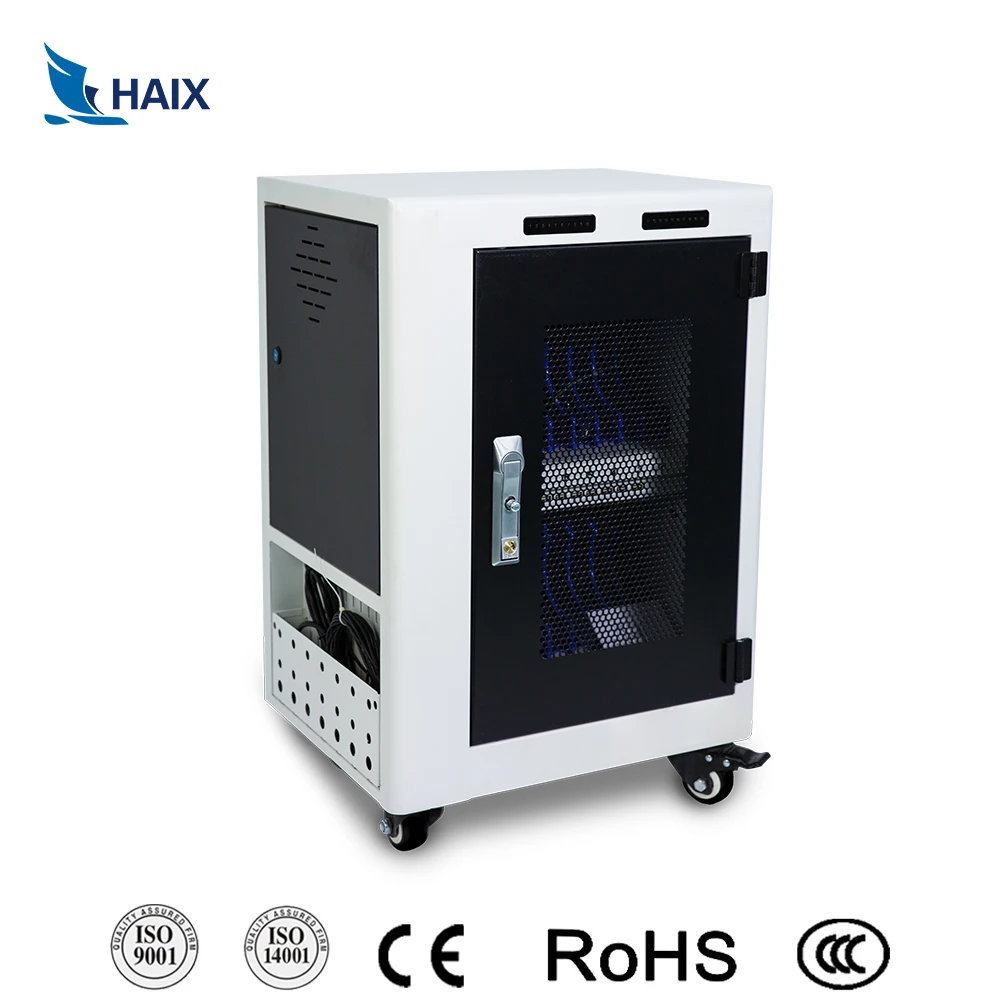 Haix C20 Tablets Charging Cart for 20PCs iPhone iPad