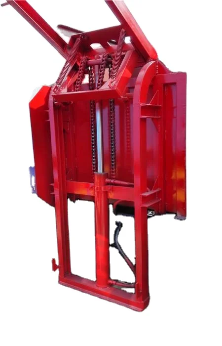Municipal garbage collection truck part garbage lifter