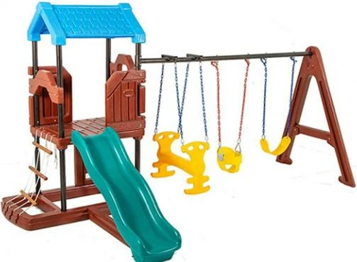 Лидер продаж, Детские наружные пластиковые качели и горки