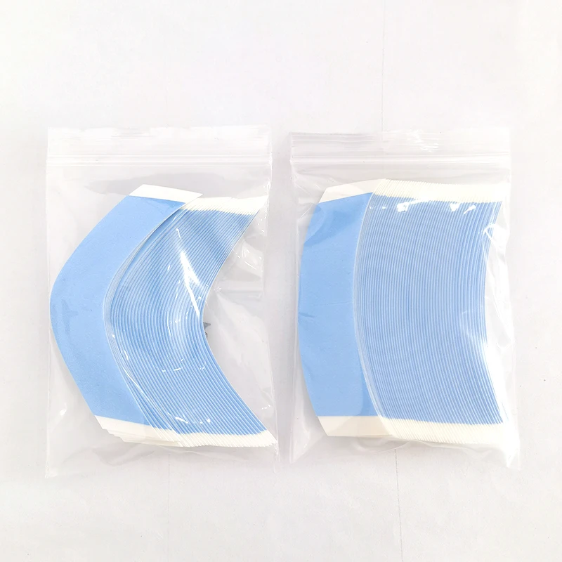 Blue Double Sided Hair Tape Replacement for Toupee and Lace Wigs Human Hair Extensions Tape