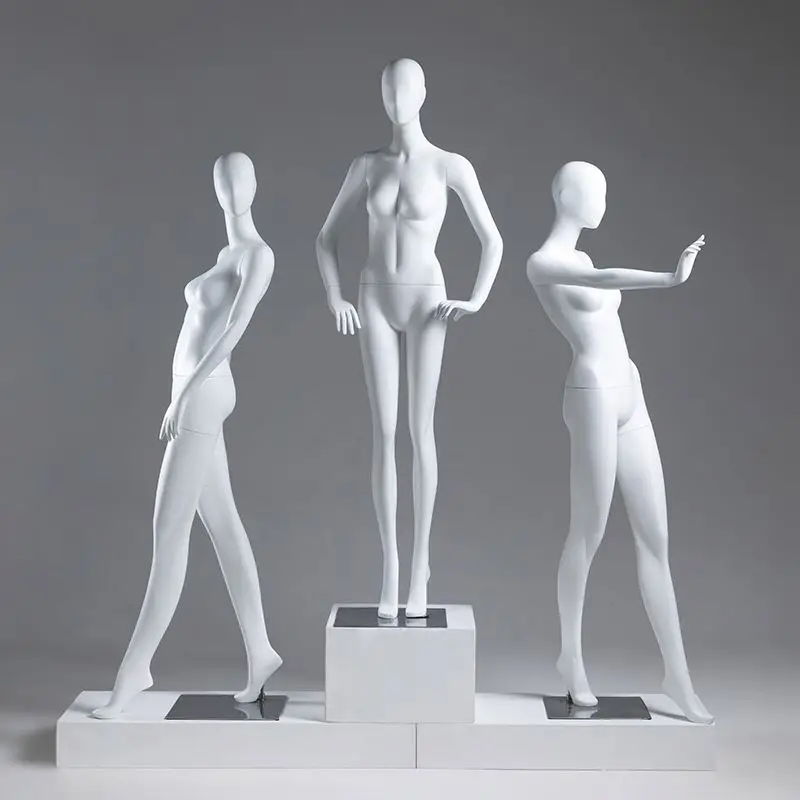 Custom wholesale Full Body Dress Form Clothes Fiberglass Women Mannequin Model Gold Female Mannequins Full-Body for Display