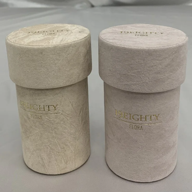 Round Shaped Preserved Mini Flower Hat Box ,Cylindrical Paper Single Rose Gift Boxes