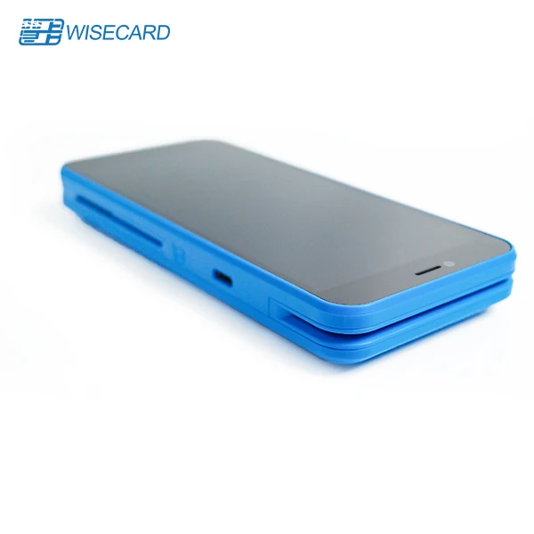 Secure T80M 2800mAh Handheld Billing Android Mobile Credit Card Reader POS with Printer