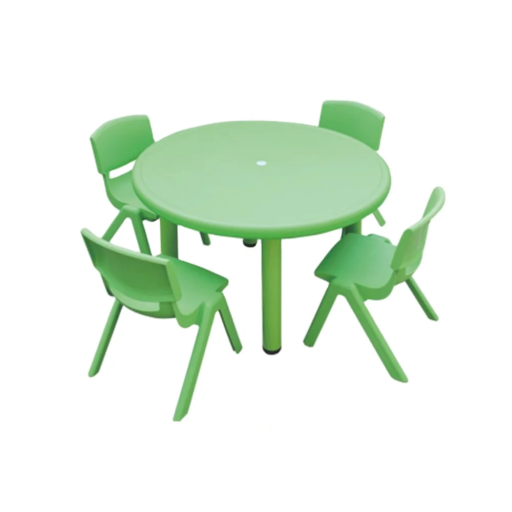 YL6102 Wholesale kindergarten square table and chair , plastic children desktop and chairs