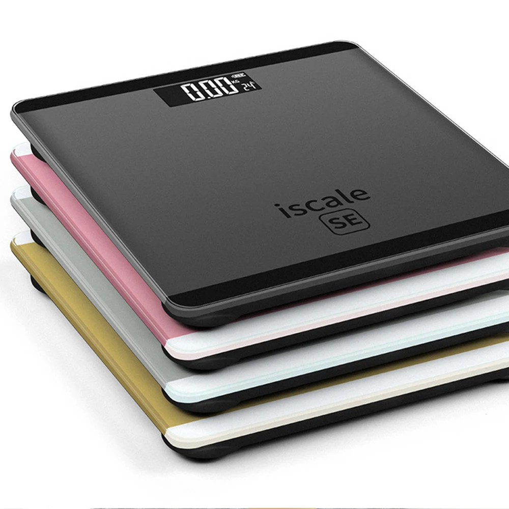 BL*1603 Best bathroom scale cheap price smart digital LCD display scale tempered Glass multi function 180Kg 396Lb Weighing