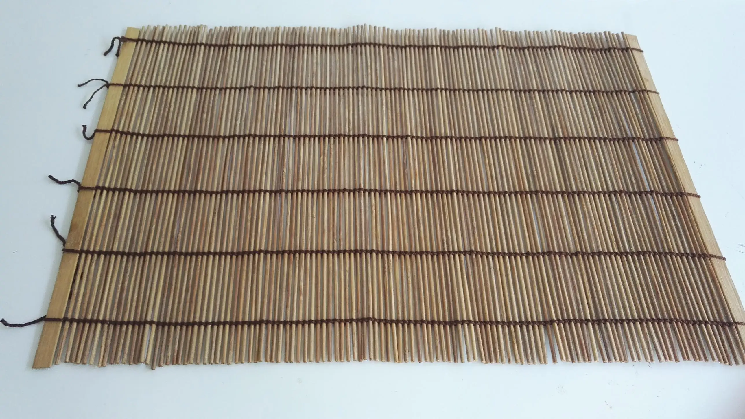 Carbonized color bamboo sushi rolling mat