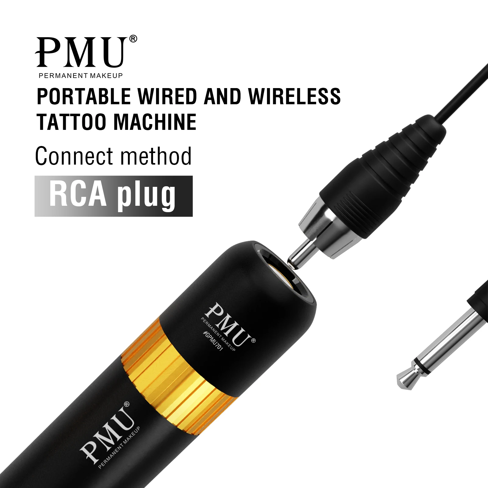 PMU 701 мощный беспроводной Pmu Перманентный макияж бровей татуировки ручка