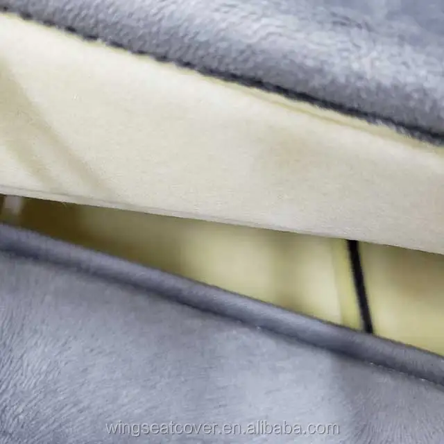 Wholesale full set grey fabric universal car seat covers suitable for most car models