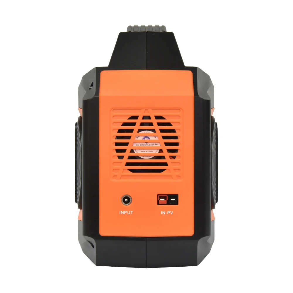 Портативное зарядное устройство 500 Вт, резервная батарея Ups, литий-полимерная батарея AC DC, солнечная электростанция со светодиодной подсветкой