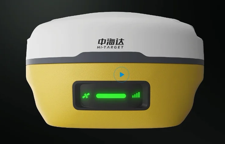 Support new frequency points B1C, B2a, and B2b Hi Target V5 model rtk Gnss Receiver with good price