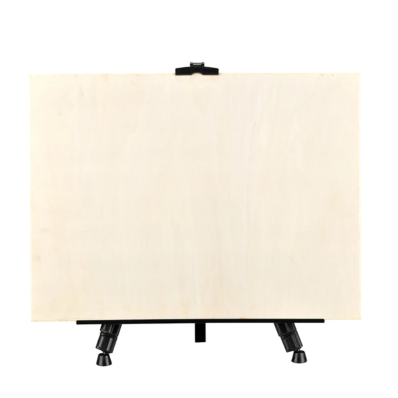 20 to 61 Inches adjustable artist easel stand matt black color aluminum alloy easel with portable bag