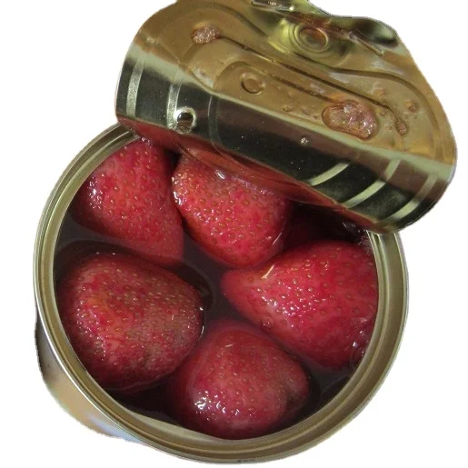 
 Консервированная клубника в легком сиропе, 425 мл, китайский консервированный фруктовый свежий пакет  