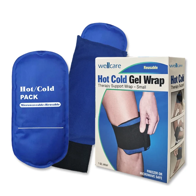 Hot cold  Pack with Adjustable Wrap, Warm and Cold Packfor Head, Knee, Back Pain, Cold  Hot Therapy for Swelling, Bruises,