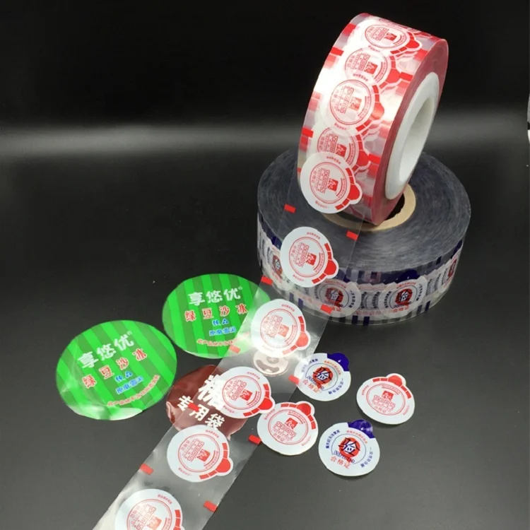 Custom semi-transparent nylon film roll cup seal sealing film for cup packing