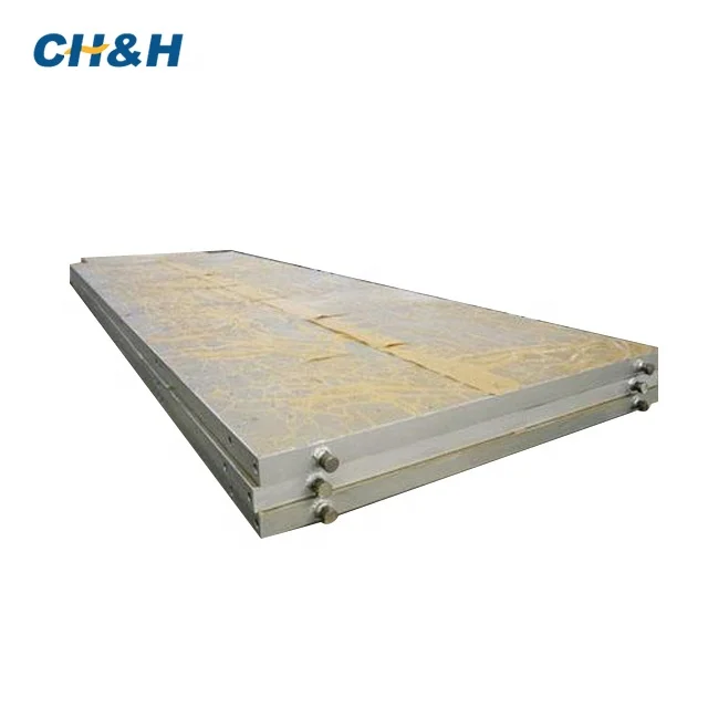 hydraulic chipboard hot oil electric heated platens Veneer hot press platen for plywood hot press machine Hot press plate