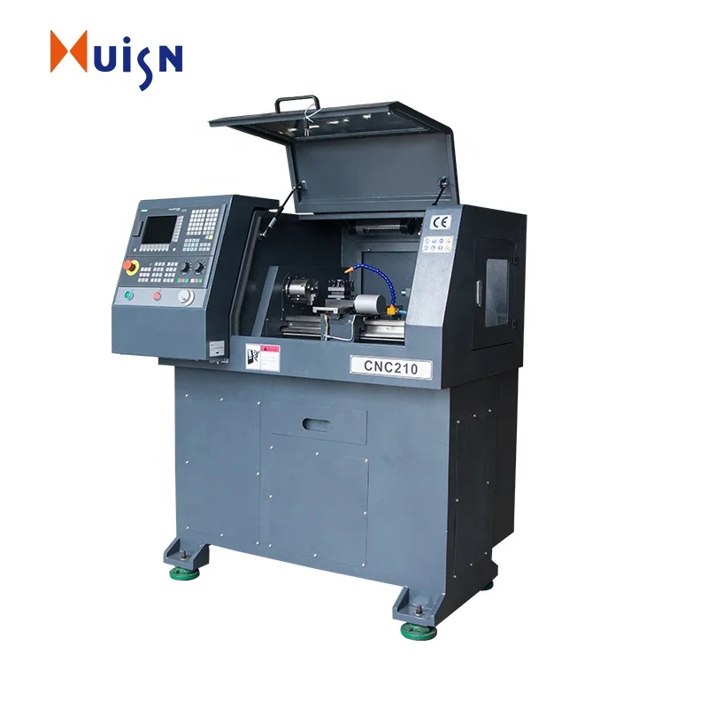 Metal lathe CNC210 customize mini cnc lathe machine