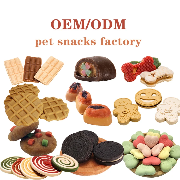 Dog Food Factory private label natural High Protein dog biscuits For Adult Pet Snack Dogs Treats
