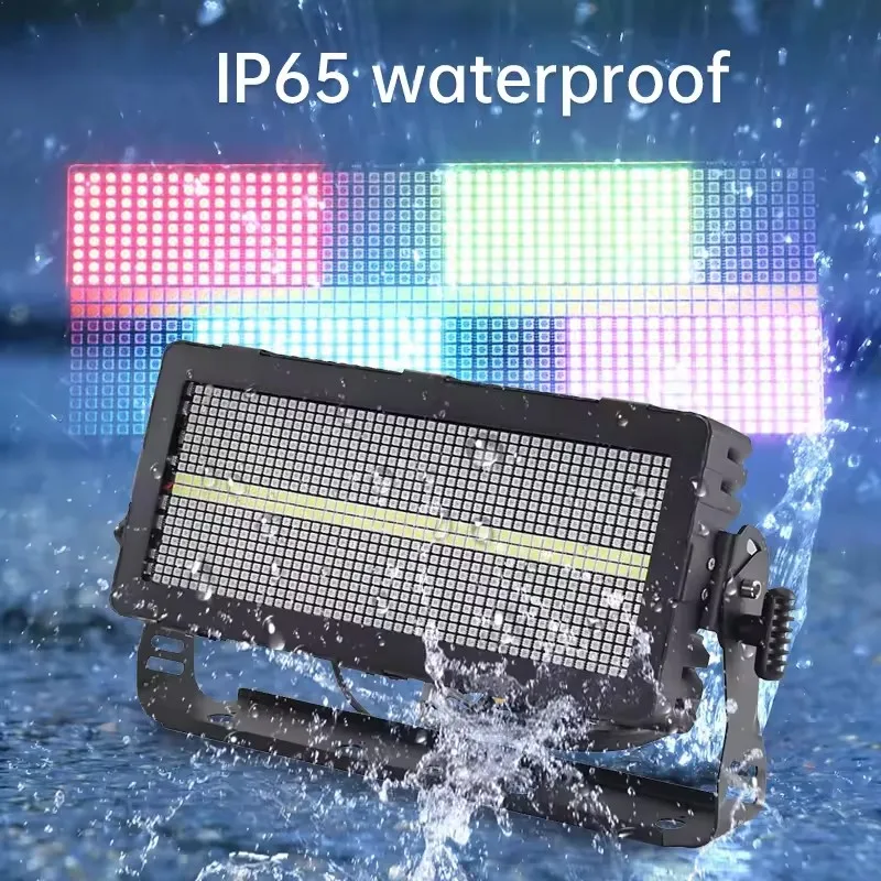Rgb led strobe light outdoor 400W Led Waterproof Strobe DMX512 nightclub Outdoor stage show RGBW 4in1 led stage light