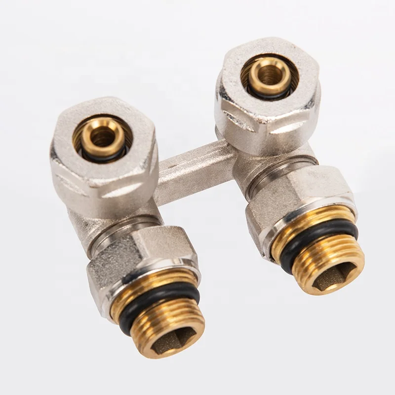 Manufacturer best price thermostatic radiator valve brass H radiator valve  for HVAC systems