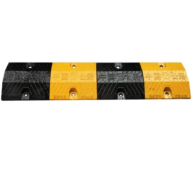 Rubber or Plastic Speed Bump Traffic Facilities