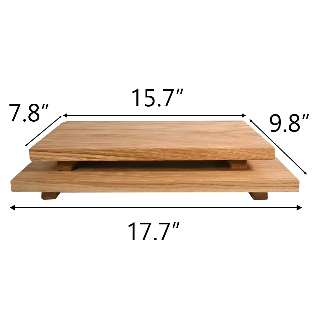 Rustic Cutting Board Coffee Table Tray Wood Serving Decor Tray For Meat Cheese Bread Vegetables Fruits