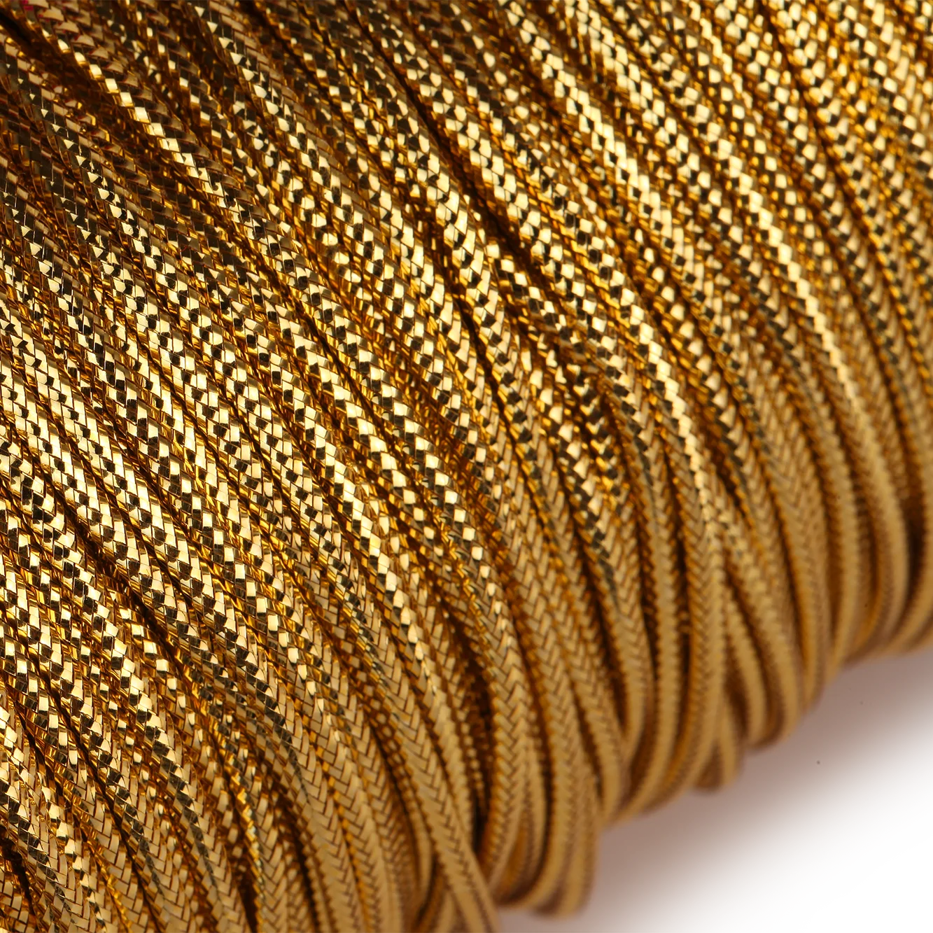 China Wholesale hot sale Gold Metallic Elastic Cord