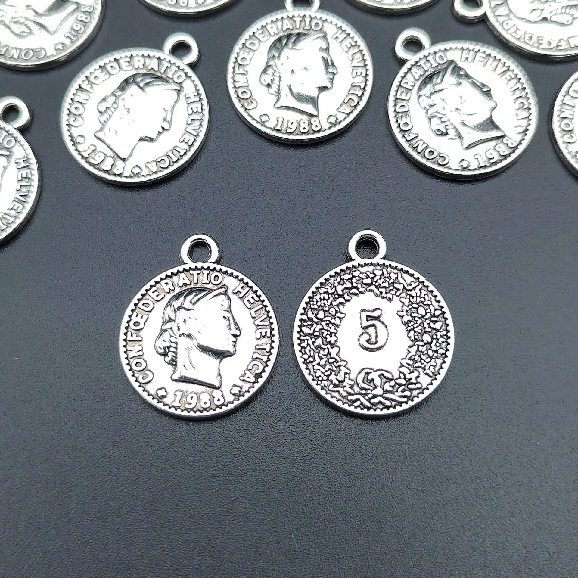 European and American jewelry accessories 2cmDIY necklace Avatar listing ornament accessories