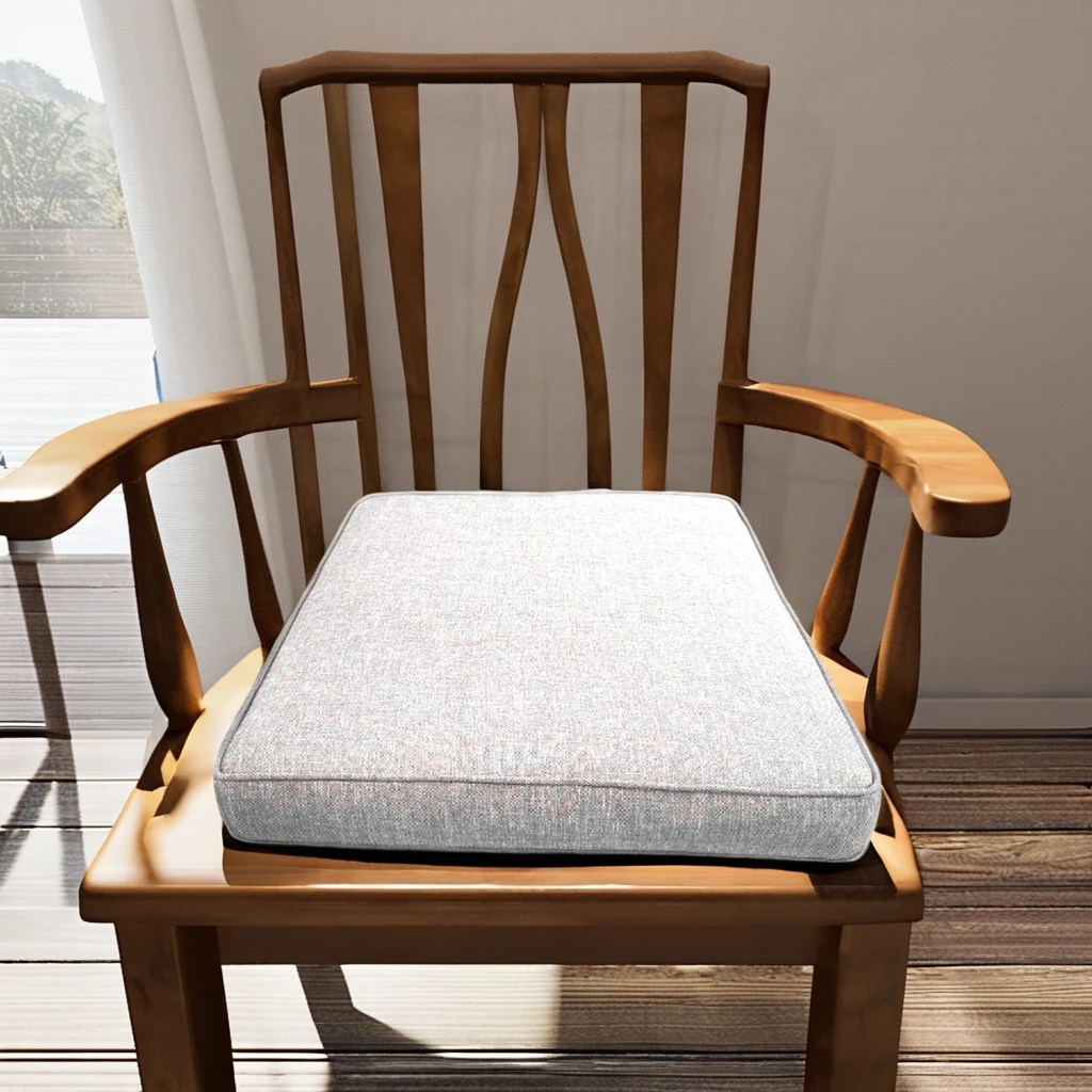 Customized Outdoor Patio Chair and Love Seat Cushions Square Seat Cushions for Car Use Square Outdoor Furniture Cushions