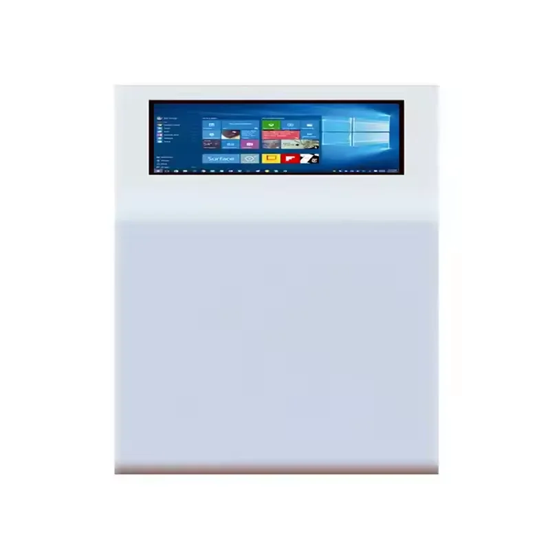 For Google map floor  Standing Interactive LCD TV Touch screen Kiosk With Camera Vertical self Service Checking Kiosk