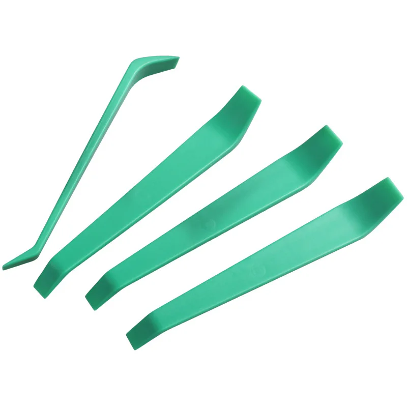 4 Pcs Auto Trim Removal Kit Car Upholstery Removal Clip Pliers Fastener Remover Pry Tool Set for Door Panel Audio Dash Window