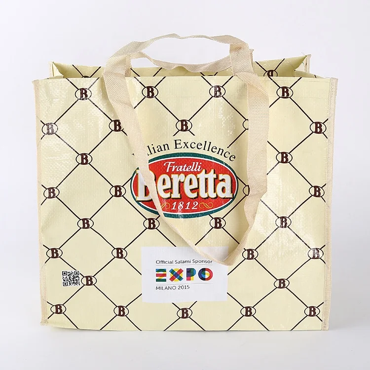 High Quality Cheap Oem Customized Logo Printed Reusable Shopping PP Woven Bag