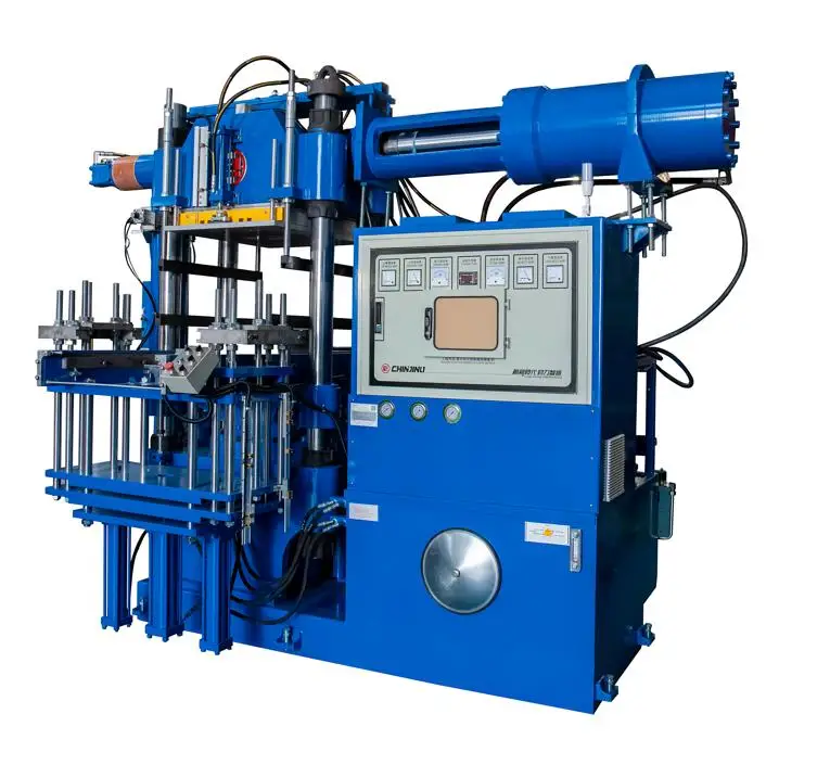 CHINJINLI LSR Liquid Silicone Gel Product Making Machine LSR Vertical Injection Baby Nipple Molding Machine