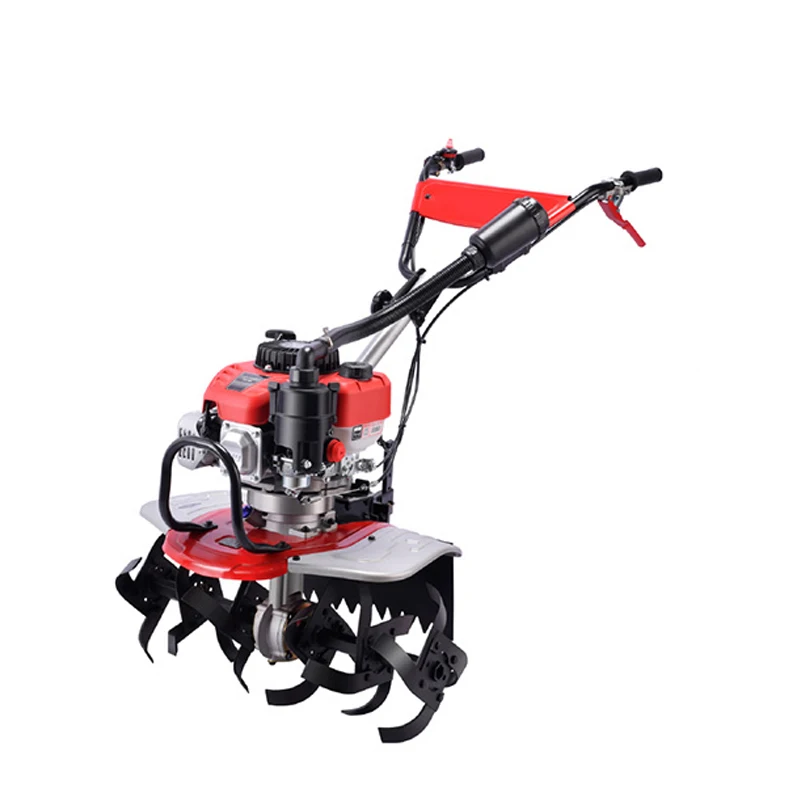 four stroke soil earth rotary tiller agriculture mini cultivator