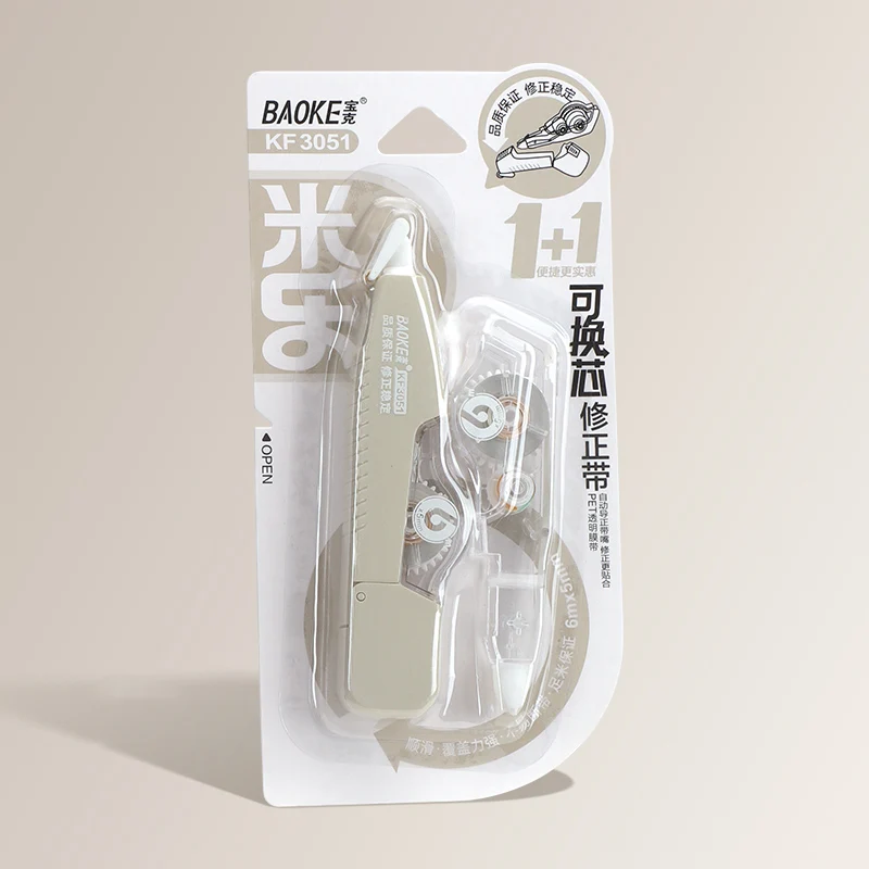 Student Stationery Tape Correction 6m Refillable Correction Tape