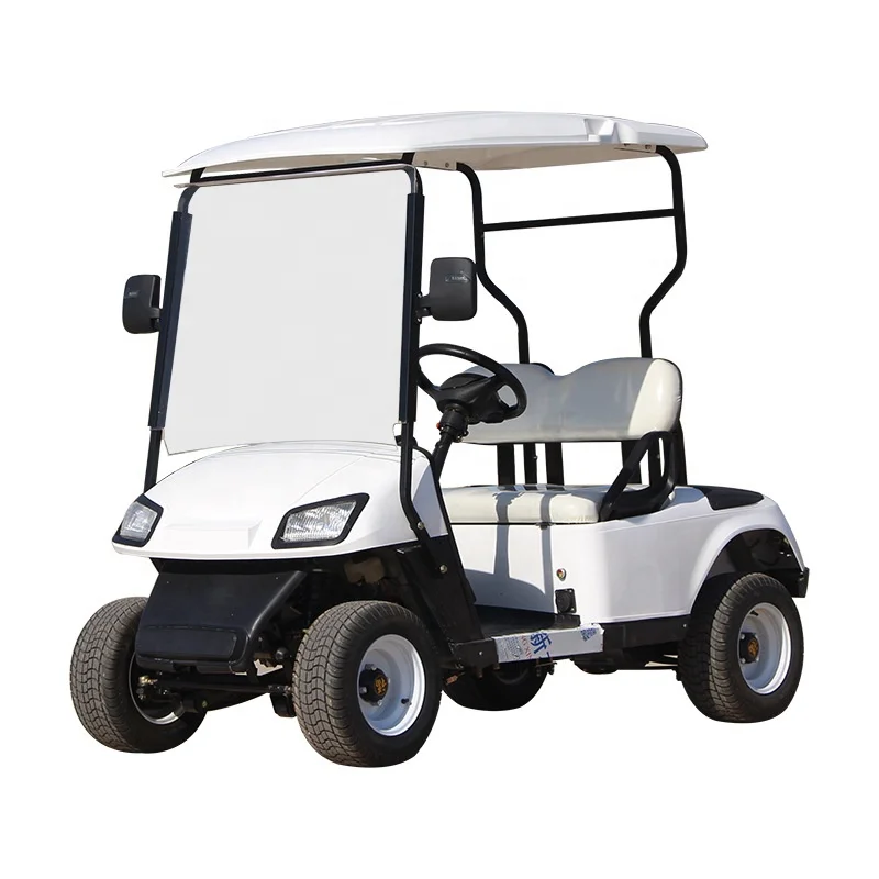 low price mini CE approved China made street legal 4 wheel 2 seat battery powered  golf cart buggy electric
