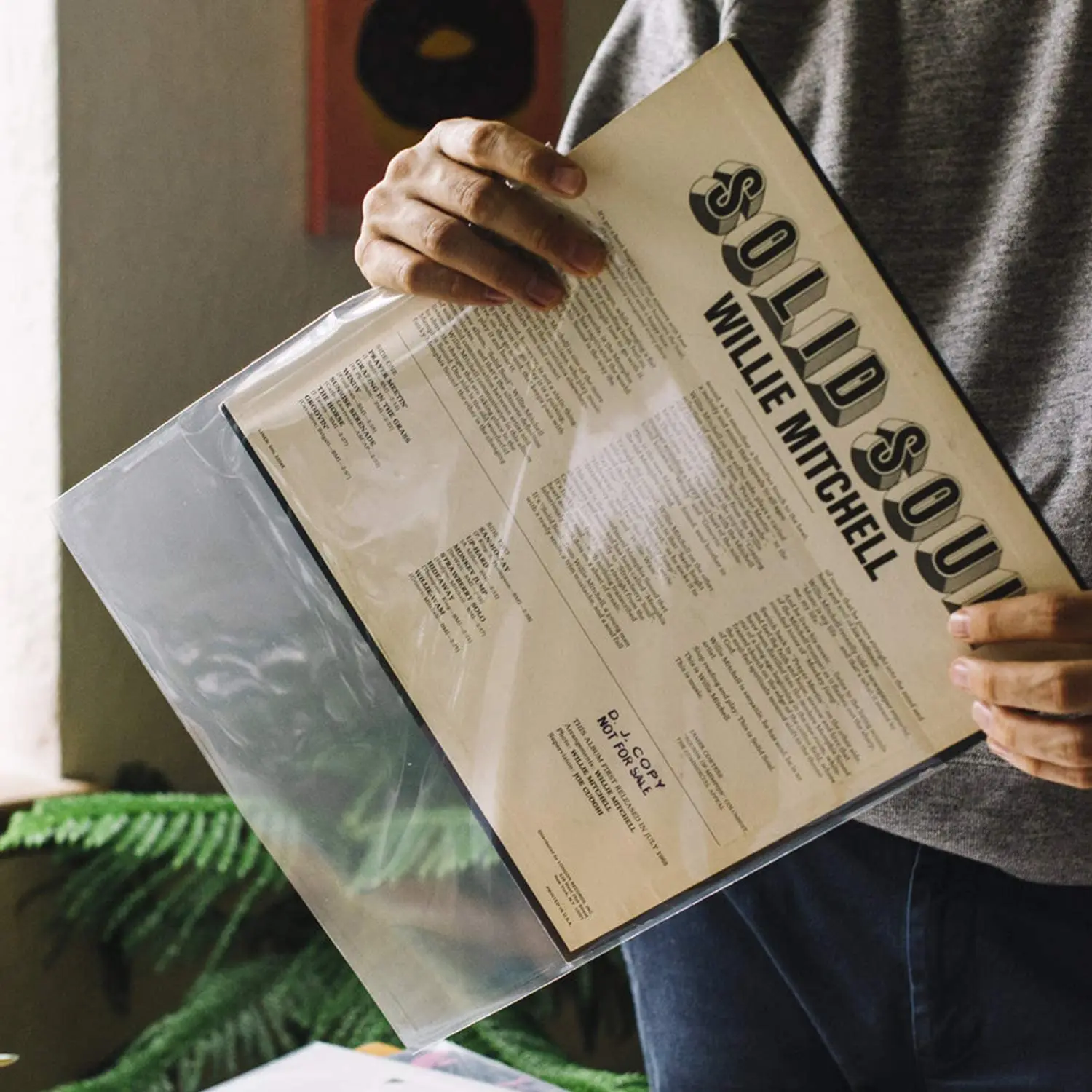 Eco Friendly Vinyl Record Sleeves [25 Pack] - Outer Album Covers With Premium Clarity for 12 Inch LPs